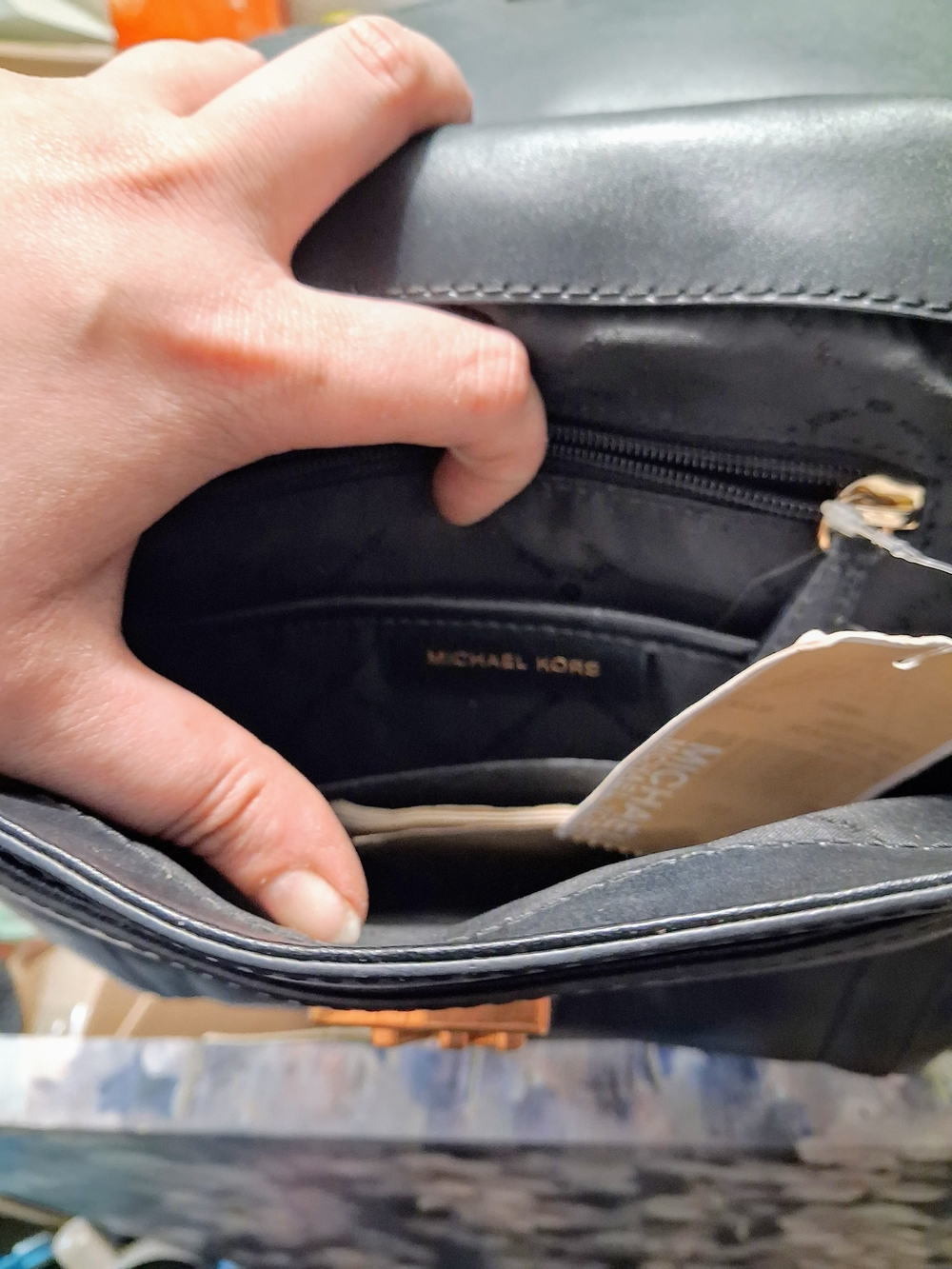Michael Kors Mindy Medium Flap Backpack - Picture 5 of 5